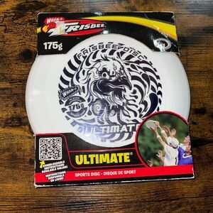 🆕Wham-O frisbee 175G ultimate sports disc New in box white iridescent decal 2020